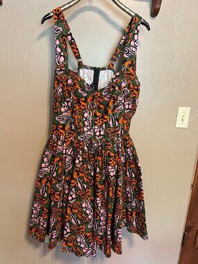 New-Dixiefried for Pinup Couture for Every Body Tiki Dress 4X with tags